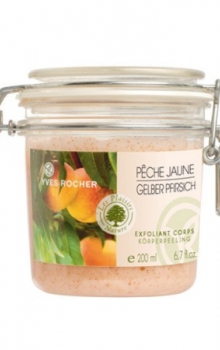 11 YVES ROCHER GELBER PFIRSICH KOERPERPEELING